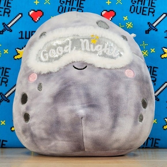 Squishmallow Boulder The Moon 8" UltraSoft Stuffed Outer Space Toy Plush New - Picture 1 of 7